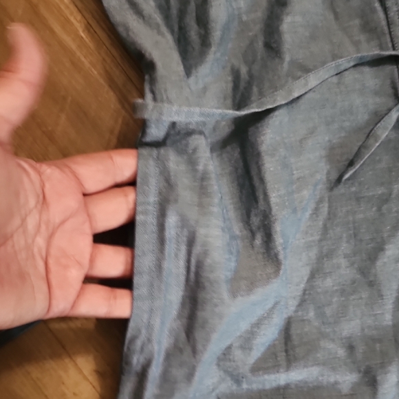 Patagonia Women’s Modest Denim Shirt Dress Blue Size 6 - Picture 7 of 9